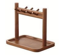 TEMU Soporte de llaves de madera para mesa, estante para llaves, organizador de llaves, colgador de llaves para el hogar, dormitorio, entrada, oficina