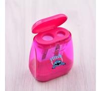 TEMU Suministros de ¡Apuntadores de Disney Series! colores frescos y brillantes, el soporte para brochas es transparente, fácil de vaciar y lavar, compacto y portátil E-XBD01