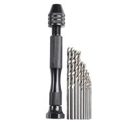 TEMU Taladro de de precisión para carpintería y de maquetas de bricolaje, para taladrar madera, plástico y materiales de , taladro de con múltiples brocas, para manualidades y proyectos detallados
