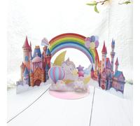 TEMU Tarjeta de de Unicornio, Decoración para el Hogar, Adorno de Mesa, para y Fiestas, Diseño de y , Regalo Ideal , y Cualquier Persona