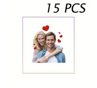 TEMU Tatuajes Temporales Personalizados - Juego de 15 Piezas | Tatuajes para , Diseño de Foto Personalizado, Ideal para Fiestas, Propuestas, Festivales, etc. | para Reuniones de Equipo, o y Otros