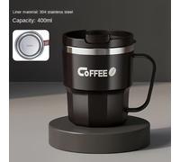 TEMU Taza de acero inoxidable 304 con diseño de capa para quemaduras, ideal para café, leche y con una creativa; una taza estilo japonés como regalo para