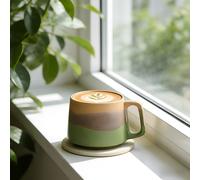 TEMU Taza de café creativa con esmalte estilo japonés, 320 ml/11.29 onzas, ideal para usar como taza, vaso de cerveza o taza de leche, con un diseño único para , el hogar o