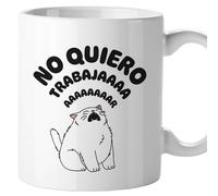 TEMU Taza gato, tazas de gatos originales, con frases divertidas, graciosa, humor , invisible, Regalo, Cerámica 330 mL