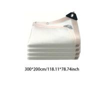 TEMU Tela Reforzada Impermeable, Malla Transparente Transfronteriza, Malla de PE para Aislamiento de Invernadero, Tela Impermeable, Malla Engrosada para Sala de Sol