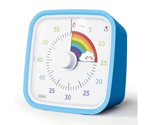 TEMU Temporizador Visual de 60 con Estuche Protector, Temporizador de Juego de de Disco , Herramienta Silenciosa de Gestión del para Estudio, Trabajo, Ejercicio y Otras Actividades