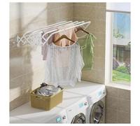 TEMU Tendedero telescópico y plegable, tendedero para , toallero doméstico, toallero para baño, tendedero de pared, tendedero empotrado para interiores, disponible en varios tamaños - .