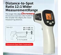 TEMU Termómetro Infrarrojo, Pistola de Digital Infrarroja a Laser Sin (No para ) -58℉～752℉(-50℃～400℃) - Pistola de Cocina, Termómetro para Horno Congelador