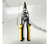 TEMU Tijeras de aluminio de resistencia, tijeras de aviación, tijeras para paneles de acero inoxidable, techo y , tijeras para paneles compuestos de aluminio, herramientas para de alambre