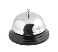 TEMU Timbre de Mesa de Acero Inoxidable | Timbre de Servicio para Restaurante | Timbre de Llamada para Hogar y Negocios | Timbre de Campana con Sonido Potente