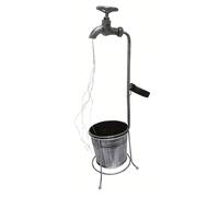 TEMU Tipo de estrella Ducha Jardín Luz, Luz solar grifo de agua Estaca de jardín Luces LED Lámpara de de metal, Lámpara de cadena de LED para Patio Césped Árbol de patio trasero