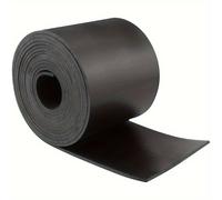 TEMU Tira de Goma Neopreno Negra Versátil - 10ft x 3mm, Rollo Sólido No Adhesivo para Juntas DIY, Almohadillas, Sellos, Impermeabilización, Artesanías, Suelos y Más
