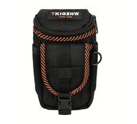 TEMU TKIGZNW T015 Bolsa de Almacenamiento de Herramientas para Cintura, Estuche de Cinturón de Herramientas Multibolsillos, Organizador Portátil para Transporte en la Cintura para Técnicos