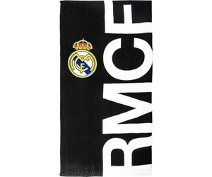 TEMU Toalla Real Madrid diseño oficial con del club y colores emblemáticos - Toalla de Madrid y baño de gran tamaño ideal para fans del equipo con estilo y comodidad
