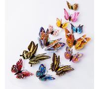 TEMU tu hogar con 12 pegatinas de mariposas 3D: decoración creativa para y dormitorio