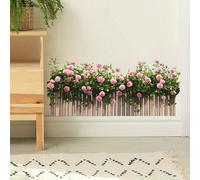 TEMU Un Adhesivo Decorativo de PVC para Pared con Diseño y Valla, Diseñado para Ser Impermeable y Autoadhesivo, Ideal para Mejorar la de Paredes, Gabinetes, Vidrios de Ventanas y Otras Superficies