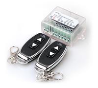 TEMU Un de control remoto para un motor de CC de 12-36 V utilizado en el actuador lineal de cortinas de puertas retráctiles para movimiento hacia y hacia atrás