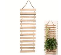 TEMU Un macetero de pared de madera, diseñado para plantas trepadoras, con un estilo de adecuado para y jardines.