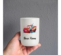 TEMU Un vaso de cepillo de dientes personalizado de Disney con un diseño de Lightning de Cars. baño se puede personalizar con un , lo que lo convierte en un regalo para y .