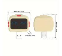 TEMU USB de Control por Voz, Haz Dispositivos Inteligentes, Encendido/Apagado y Atenuación para Ventilador USB/Luz Nocturna, No Necesita App, Plug and Play