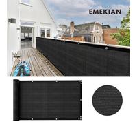 TEMU Valla de privacidad para EMEKIAN con tela parasol de protección UV, adecuada para barandillas de de , , patios traseros, patios, 1 pieza