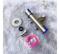 TEMU Válvula clásica práctica de , dos interruptores independientes para control de agua separado. Equipada con interfaz universal G1/2, de acero inoxidable, resistente y duradera.