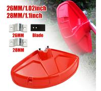 TEMU Variea - Protector de recortadora de plástico de calidad de 26/28 mm para desbrozadoras de eje - Fácil de instalar, duradero y