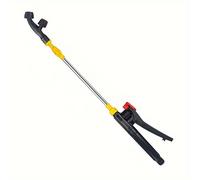 TEMU Varilla de Riego Telescópica Ajustable con Boquillas Dobles Curvas - Ajuste Universal de 17.7"-31.5" Palo de Riego Extensible para Uso Exterior, Plástico Duradero.