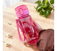 TEMU Vaso de agua de 400 ml con estampado de animales, taza de viaje y portátil con correa de transporte, vaso para beber para fiestas y reuniones