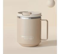TEMU Vaso de Café Aislado de Acero Inoxidable con - Aislamiento al Vacío de Pared - Regalo para Navidad, Día de San Valentín, Día de la - Reutilizable, Duradero y Diseño Elegante, Termo de Viaje