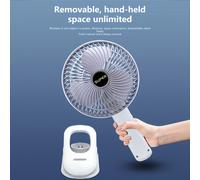 TEMU Ventilador de Circulación de Aire de 4 | Escritorio/Móvil/Pared y Uso con Clip, Enfriamiento Silencioso Recargable para Dormitorio/Oficina/Camping