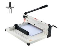 TEMU VEVOR Cortadora de papel 12" A4 de papel Trimmer 400 Hojas Capacidad Base metálica