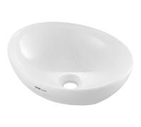 TEMU VEVOR Lavabo de Cerámica Moderno 16"x13.4" para Baño, de con Encimera Blanca