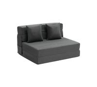 TEMU VEVOR Sofá plegable 3-en-1 Cama plegable con 2 almohadas Twin