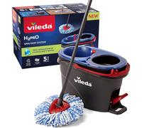TEMU Vileda Spin de Mopa, Cámara de Separación de Agua, Escurrido , Limpieza con Microfibra, , Diseño Ergonómico