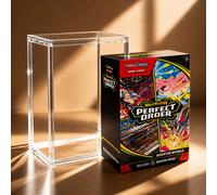TEMU Vitrina de acrílico de 5 mm con protección UV, transparente a prueba de polvo para paquete y de construcción, vitrina transparente rígida