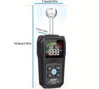 TEMU WM700B Medidor Digital de Humedad del Madera con Función de Alarma, Probador de Humedad, Detector de Humedad de Madera sin , Probador de Humedad No Destructivo, Detector de Humedad