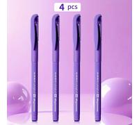 TEMU WQN Juego de 4/8 bolígrafos de gel esmerilados , punta de 0.7 mm, tinta de secado rápido de calidad, escritura , agarre , para practicar caligrafía, escribir pegatinas, temporada de