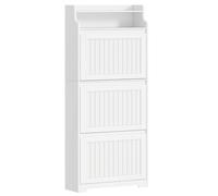 TEMU Zapatero Delgado Ajustable, Ideal para Entradas, Pasillos y Salas de Estar. Capacidad para 18 de Zapatos y (60 Cm de Ancho). : 60 X 24 X 160.5 Cm,