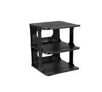TEMU ZYLX SHOPPING - Zapatero Apilable Negro | Organizador Modular de 3 y 4 Baldas | Ahorra para Hogar y Vestidor