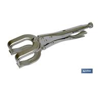 Tenaza grip c/mordazas soldadura 11
