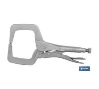 Tenaza Grip Cofan Mordazas en Forma de C No Basculantes Longitud 11 Pulgadas