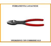 Knipex Alicates de agarre frontal TwinGrip rojo 200 mm