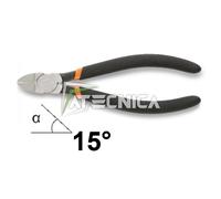 Tenazas Cortadores beta 1080D 15 Grados Afilado Diagonales Rasi Manijas PVC