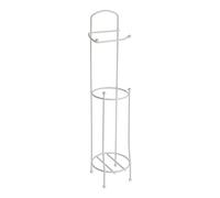 Tendance - Derouleur y Reserva de Papel higiénico de Metal - Blanco