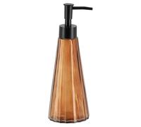 Tendance - Dosificador de jabón cónico de Cristal de 300 ml - ámbar translúcido
