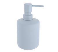 Tendance - Dosificador de jabón gres Efecto Goma 400 ml - Azul Claro