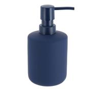 Tendance - Dosificador de jabón gres Efecto Goma 400 ml - Azul Marino