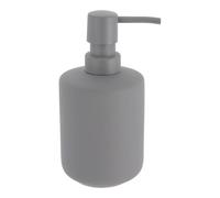 Tendance - Dosificador de jabón gres Efecto Goma 400 ml - Gris