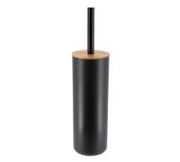Tendance - Escobillero PS con Tapa de bambú - bambú Negro